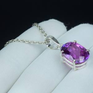 Hermoso Colgante de Tanzanita Bicolor, Plata de Ley 925, Collar Estilo Boho, Regalo Sorpresa, Joyería - Product Image 3