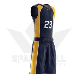 Ensemble de maillots de basket-ball réversibles sans manches, en maille respirante, à séchage rapide, uniforme de sport unisexe pour adultes - Product Image 2