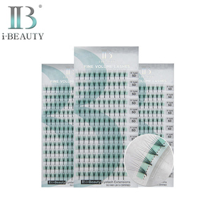 Extensiones de Pestañas -ib Pre-hechas en Forma de Abanico, PESTAÑAS DE VOLUMEN FINO 5D Tipo A, Pestañas Individuales iblash de Corea del Sur - Product Image 1