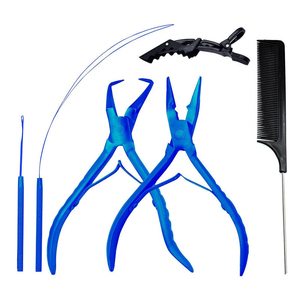 Pince à extensions de cheveux professionnelle ergonomique en acier inoxydable écologique Kaamir Instruments – Prix de gros - Product Image 1