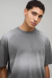 Camiseta de Alta Calidad 100% Algodón Terry, Corte Regular, Estilo Vintage Lavado, para Hombre, Secado Rápido, Ecológica, 220g, OEM - Product Image 6