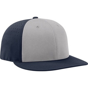 Casquette de baseball snapback colorée pour hommes, en coton haute durabilité, visière incurvée, œillets de ventilation pour respirabilité, personnalisable - Product Image 4