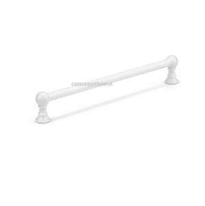 Traditional Brass Bar Handle with Ball Ends <b>for</b> <b>Bathroom</b> Furniture Durable Design - Product Image 1
