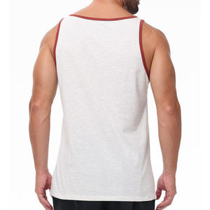 Chalecos deportivos y de culturismo para hombre al por mayor, 100% algodón y poliéster, chalecos de gimnasio, chalecos deportivos sin mangas de corte ajustado para hombre - Product Image 2