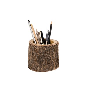 Portalápices de Madera de Mango Hecho a Mano con Patrones Tallados |   Venta al por mayor - Product Image 2