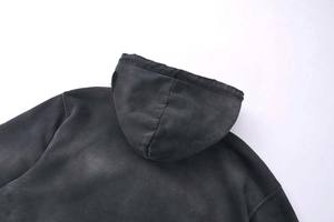 Sudaderas Casuales de Felpa Suave con Estampado Digital Sólido de Diseño Personalizado, Sudaderas de Moda para Hombre en Mezcla de Algodón - Product Image 6