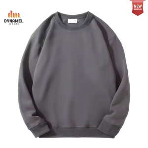 Sudadera DYNAMEL para Hombre, Cuello Redondo, Color Gris Oscuro, Estilo Casual, Manga Larga - Product Image 5