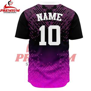 Nouvelle arrivée, maillot de baseball personnalisé avec le nom de l'équipe, personnalisable, unisexe adulte, respirant, séchage rapide, léger, grande taille - Product Image 6