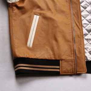 Vestes de baseball pour hommes personnalisées, style décontracté, avec col montant, qualité supérieure, disponibles en différentes couleurs - Product Image 3