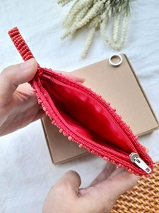 TIMELESS CRAFT Monedero con Cremallera Hecho a Mano con Cuentas de Ojo Turco, Amuleto Protector, Mini Cartera de Diseño, Accesorio Boho Elegante - Product Image 6