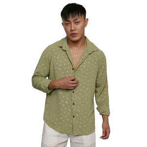 2024 printemps hommes élégant vêtements de travail décontractés chemise veste confortable ample à manches longues avec caractéristique de respirabilité - Product Image 4