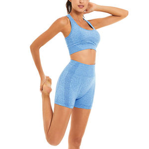 Ensemble de sport sexy pour femme, deux pièces, haut à capuche et short de cycliste pour le yoga et l'entraînement, tenue 2 pièces - Product Image 6