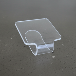 Paleta de Maquillaje Transparente de Acrílico, Bandeja para Mezclar Cosméticos, para Base, Pigmentos, Lápiz Labial, Gel para Uñas - Product Image 1