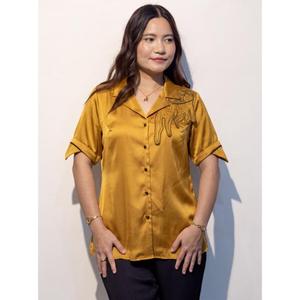 Camisa Casual para Mujer con Botones al Frente, Corte Holgado y Tela de Algodón Suave, Compre Directamente del Proveedor - Product Image 1