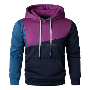 Best Quality Men's Hoodie Casual <b>Slim</b> Fit Cotton French Terry Pullover with 400gsm Fleece Premium Washed Solid Plain Design - Product Image 3