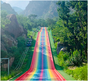 Cầu Vồng trượt và bay trượt và bay trong nhà và trượt lớn và trượt cho người lớn trượt - Product Image 4