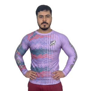 Camiseta de Manga Larga de Secado Rápido con Protección UV UPF 50 para Gimnasio, Playa, Surf y Deportes Acuáticos, Personalizada con Estampado - Product Image 1