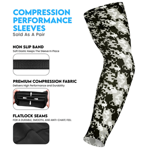 Mangas de Béisbol 2026 de Alta Elasticidad, Antideslizantes, Transpirables y de Secado Rápido, de Poliéster/Spandex, con Logotipo y Talla Personalizados, Servicio OEM/ODM - Product Image 2