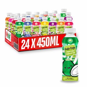 Etiqueta privada y muestra gratis Bebida de jugo de gelatina de coco de 450ml con Nata De Coco-Fábrica VINUT, lista para exportación, precio al por mayor - Product Image 1