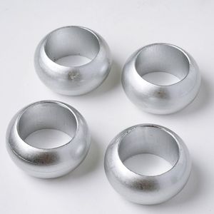 Elegantes Anillos Decorativos de Metal para Servilletas, para el Hogar, Bodas, Banquetes, Restaurantes, Hoteles, Decoración de Mesas de Comedor - Product Image 3