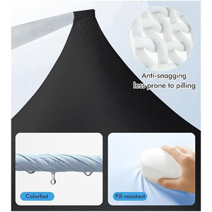 Mangas de protección solar para ciclismo, de seda helada, antideslizantes, transpirables, de secado rápido, 1 par, cubrepiernas deportivos de verano, ligeros - Product Image 2
