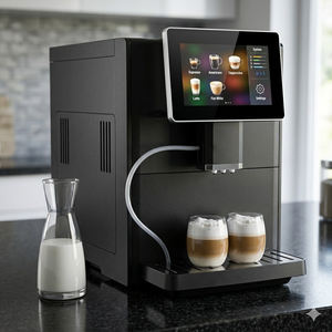 Espumador de Leche Eléctrico Sudex, Totalmente Automático, con Pantalla Táctil TFT HD de 7 Pulgadas, para Cafeterías, Hoteles y Preparación de Espresso - Product Image 4