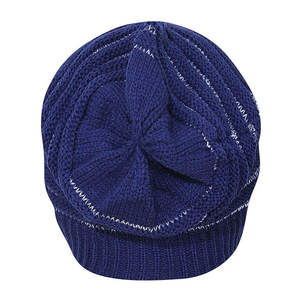 Gorro de Punto Unisex para Invierno, Gorro Cálido y Suave de Acrílico con Rayas, para Deportes al Aire Libre y Uso Diario, Venta al Por Mayor - Product Image 4