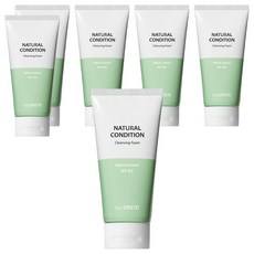 The Saem Natural Condition Sebum Improvement Cleansing Foam 150ml 6pz Ingrediente Principale Acido Aminico per Pelli Grasse Prezzo Scontato - Product Image 1