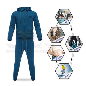 Chándales de manga larga de nuevo diseño y corte ajustado, hechos de algodón, bajo MOQ, para hombre, tallas grandes, en venta. - Product Image 4