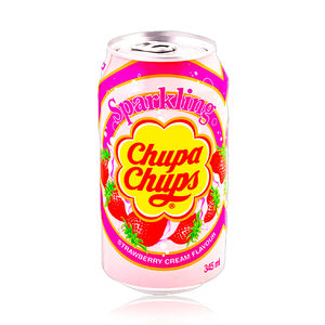 Bebida carbonatada con sabor a cola Chupaa Chupss al por mayor, latas de 345 ml, paquete de 24, cajas de exhibición para puntos de venta minoristas. - Product Image 6