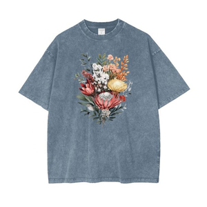 เสื้อยืดคอตตอน 100% สำหรับสกรีนลายแบบซับลิเมชั่น ผลิตใหม่ ขายส่งจากโรงงาน รับพิมพ์ลายกราฟิกตามสั่ง เสื้อยืด unisex สีซีด เสื้อยืดผู้ชาย unisex - Product Image 5