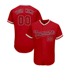 Maillots de baseball unisexes personnalisés de qualité supérieure pour femmes, vêtements de sport, 100% polyester, impression par sublimation, séchage rapide - Product Image 4
