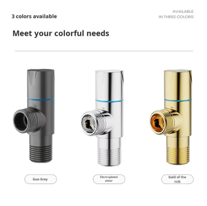 Robinet d'angle de qualité industrielle - Robuste pour les toilettes publiques et les centres commerciaux - Product Image 1