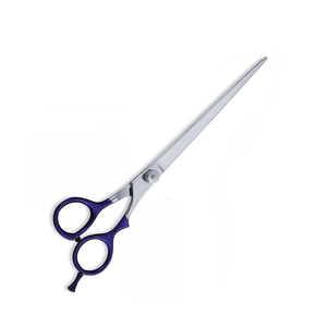 Pet Grooming <b>Scissors</b> Curved Blade <b>Dog</b> Hair Styling Tool Professional Pet Grooming <b>Scissors</b> Straight Blade Hair Cutting Tool - Product Image 4