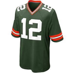 Votre propre logo et numéro d'équipe Maillot de football américain 100% Polyester Sublimation Maillots de football américain pour les jeunes - Product Image 5