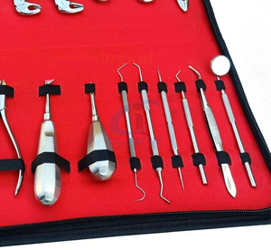 Ensemble d'instruments chirurgicaux pour implants dentaires de haute précision importés, en acier inoxydable médical, avec poignée antidérapante, forceps chirurgicaux - Product Image 5