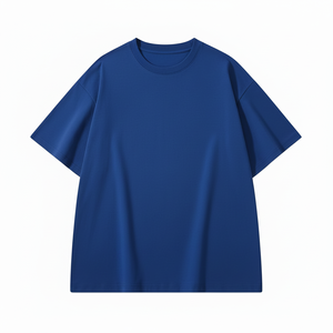 T-shirts en coton pour hommes, unisexes, à manches courtes, col rond, coupe ample, basiques, couleur unie, vêtements de sport - Product Image 1