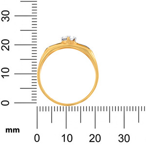 Dynamic Hexagon <b>Men</b> Solitaire <b>Ring</b> Modern Geometric Hexagon Diamond <b>Ring</b> 18K Gold Wedding Proposal Jewelry - Product Image 5