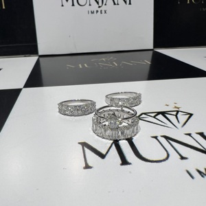 Anillo de Compromiso de Oro Blanco de 14K, Joyería Fina, Anillo de Diamantes Cultivados en Laboratorio con Certificación IGI HPHT CVD VVS1, Corte Redondo, para Mujer - Product Image 2