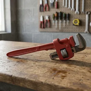 High Quality Carbon Steel Pipe Wrench Stillson Type Available in Various Sizes <b>Hand</b> <b>Tool</b> Used for Industrial and Personal Work - Product Image 3