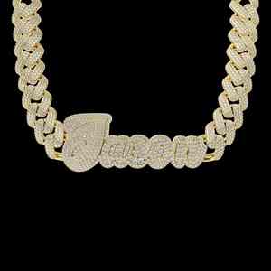 Cuban Link Iced Out Jesus Pendant <b>Chain</b> for <b>Men</b> 10K 14K Gold Silver Hip Hop Necklace Luxury Statement Jewelry Gift - Product Image 2