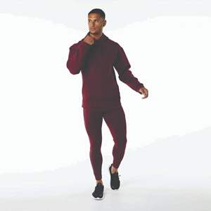 Ensemble de survêtements d'hiver en coton pour hommes XXL, fabriqués en usine, avec logo personnalisé imprimé, effet délavé à l'acide, à capuche, vente en gros - Product Image 1