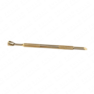 Professional Metal Nail Cuticle Pusher Precision <b>Cleaning</b> and Dead Skin Removal <b>Tool</b> for Gel Polish Manicure Pedicure Nail Care - Product Image 2