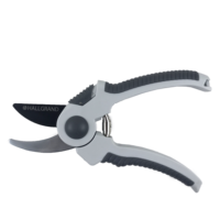 Sécateur ergonomique antidérapant à lame de précision double pour bricolage et jardinage