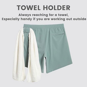 Shorts de sport décontractés en toile unie pour hommes, coupe ajustée, respirants, écologiques, fabriqués au Pakistan – Grande Vente - Product Image 3