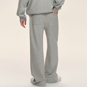 กางเกงวอร์มผู้ชายระบายอากาศได้ดี น้ำหนักเบา ทรงขากว้าง สไตล์ลำลอง เอวยางยืด สีเข้มฟอก ทรงโอเวอร์ไซส์ สตรีทแวร์ - Product Image 4