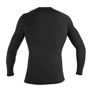<b>Men</b> Compression Rash Guard Athletic Fit Moisture Wicking Fabric For Professional <b>Swimming</b> And Water Sports - Product Image 1