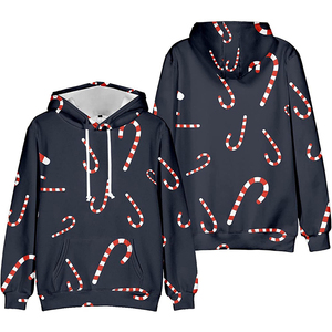 Sudaderas con estampado gráfico por sublimación para hombre, diseño de jersey, corte relajado, tela cómoda, estampado completo. - Product Image 5