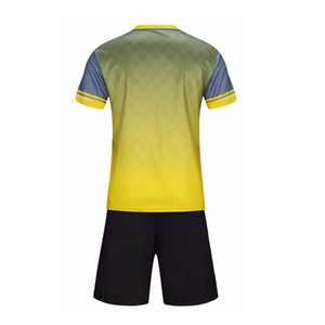 Conjunto de Uniforme de Pádel con Diseño Geométrico Degradado, Camiseta y Pantalones Cortos, Duradero, de Alta Calidad, Transpirable y Personalizable - Product Image 4
