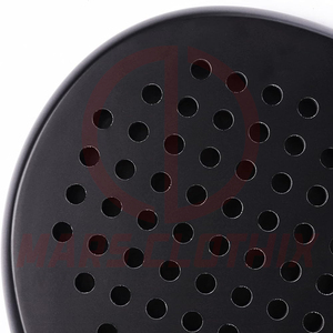 Raqueta de Pádel Personalizada en Color Liso para Uso en Exteriores, Raquetas de Pickleball de Fibra de Carbono Disponibles en Todos los Tamaños - Product Image 6